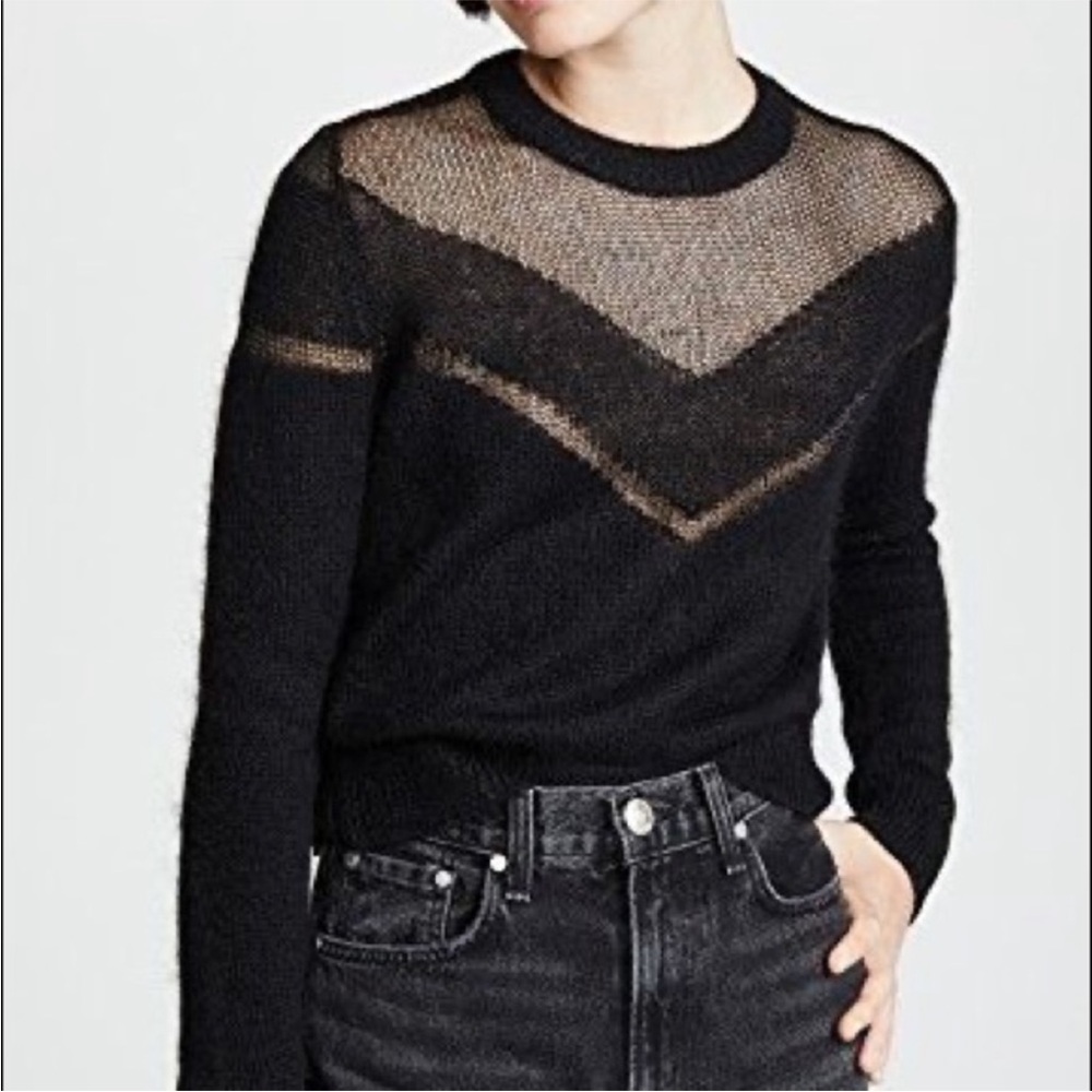 Rag & Bone Blaze Crewneck Mohair blend Sweater size XXS - Picture 5 of 7